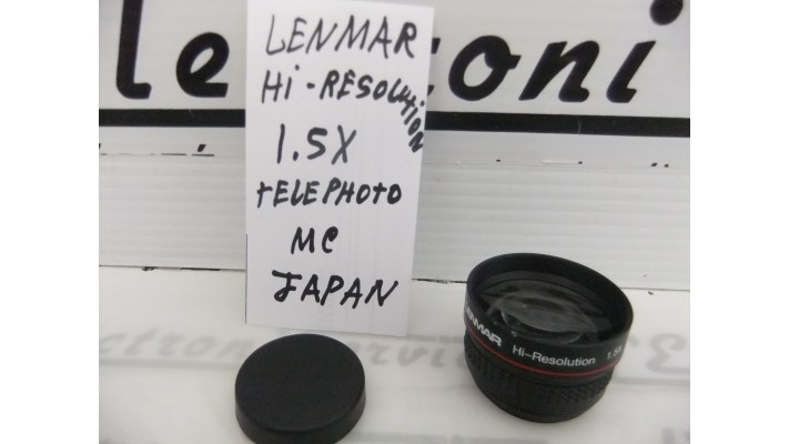 Lenmar HI-RESOLUTION 1.5X telephoto lens .